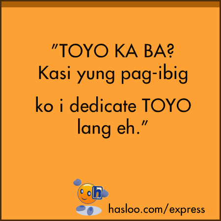 Pick up lines for kids tagalog